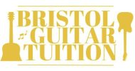 Bristol Guitar Tuition logo featuring electric and acoustic guitars